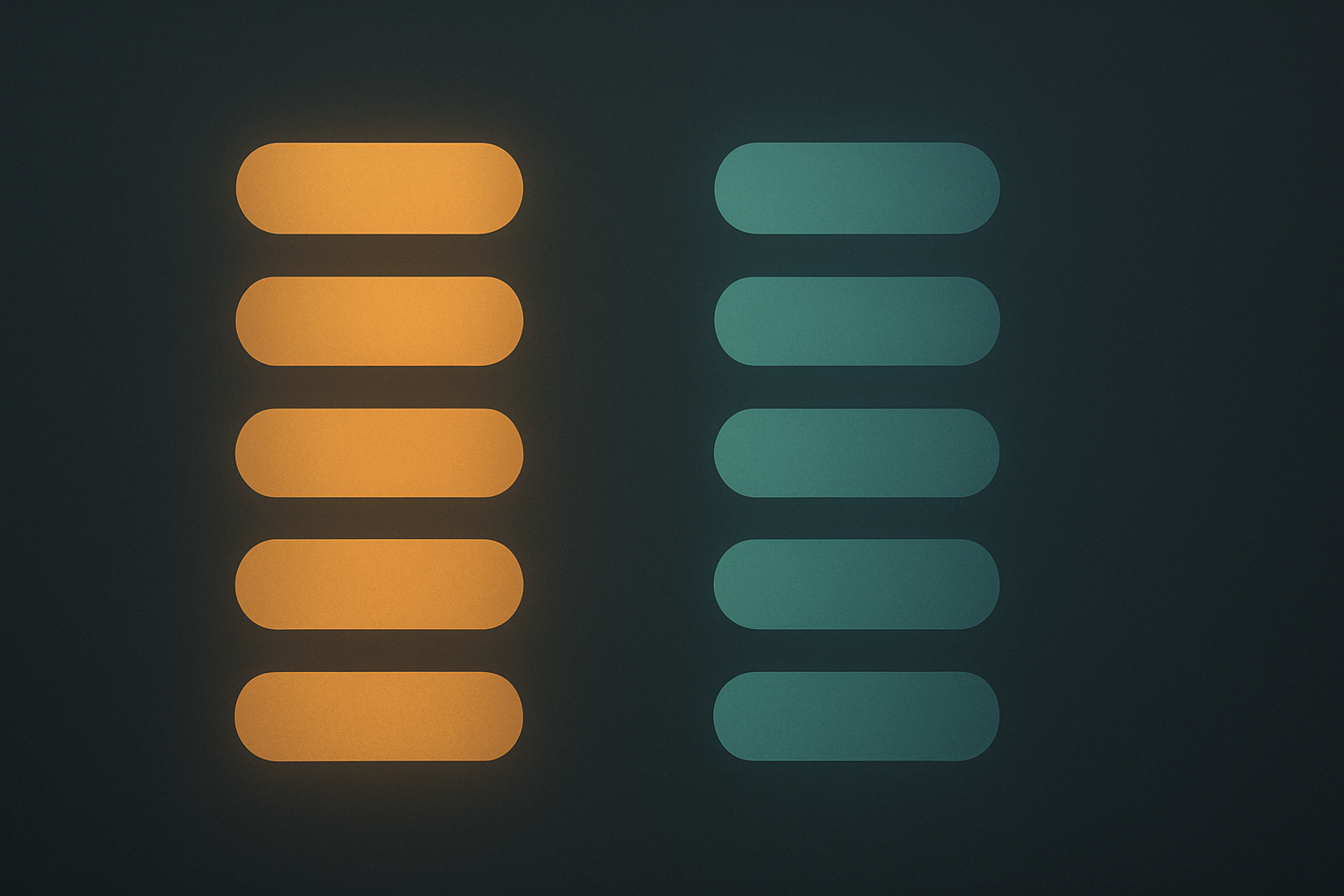 Abstract illustration showing two lists: behaviors to repeat and behaviors to avoid.